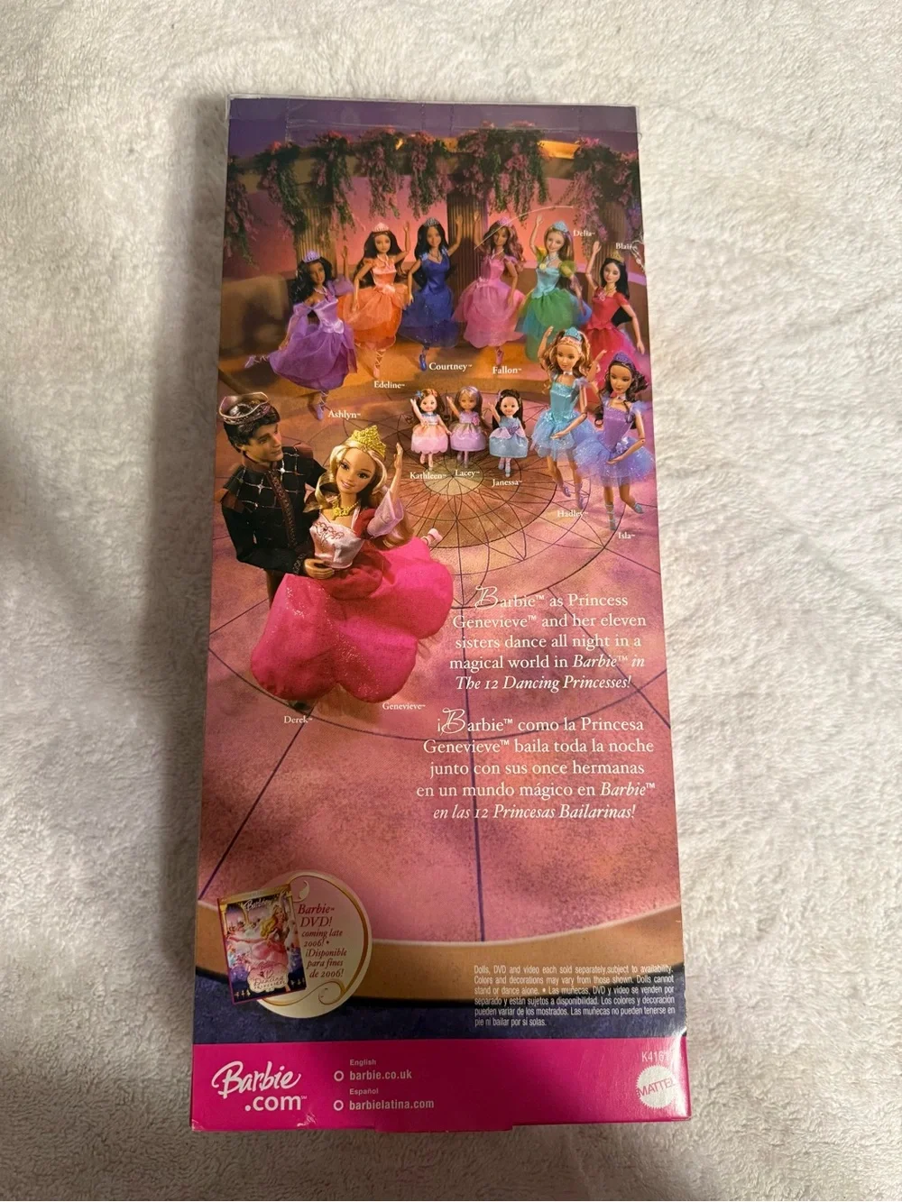 Barbie In The 12 Dancing Princesses ~Blair~ Doll 2006 Mattel NRFB Millie Rare